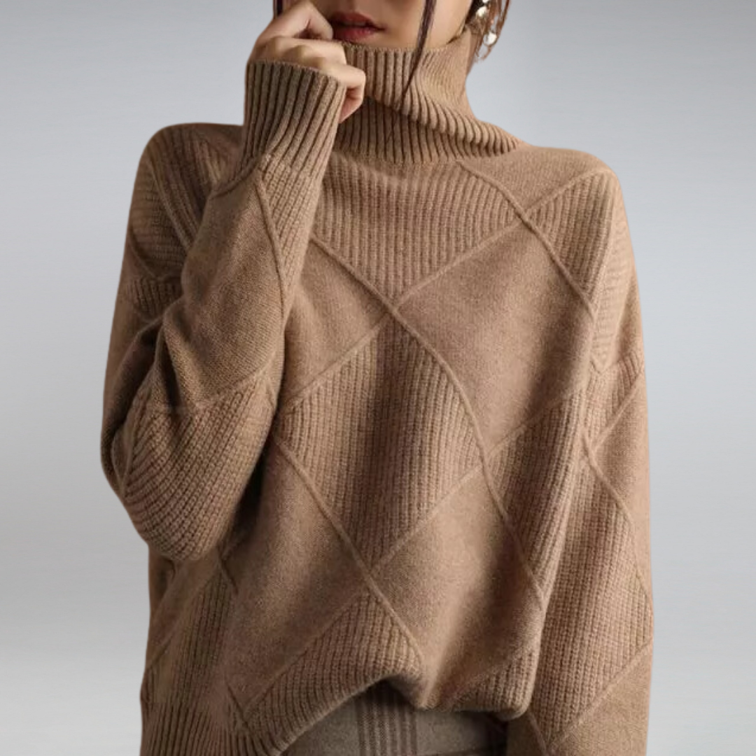 Lina- Soft turtleneck sweater