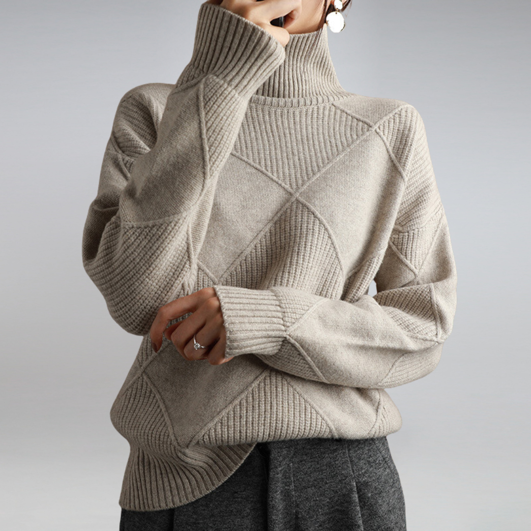 Lina- Soft turtleneck sweater