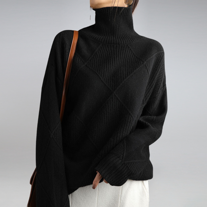 Lina- Soft turtleneck sweater