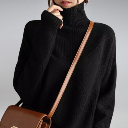 Lina- Soft turtleneck sweater